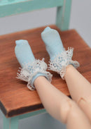 Lace Socks for Blythe/ Azone/ Licca/ Momoko Doll Socks/ MJB39