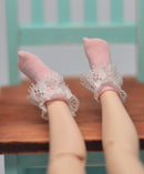 Lace Socks for Blythe/ Azone/ Licca/ Momoko Doll Socks/ MJB39