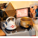 Clearance Sale 1/24 Dollhouse Miniature House -Cozy Kitchen RL DG159-B