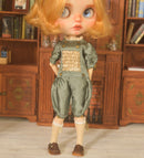 Blythe Outfit/ Blythe Shirt/ Pants Pullips Azone/ Licca OB24 BJD MJA120-Blue