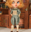Blythe Outfit/ Blythe Shirt/ Pants Pullips Azone/ Licca OB24 BJD MJA120-Blue