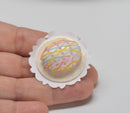 1:12 Dollhouse Miniature Easter Cake, Lattice Design BD K1403