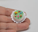 1:12 Dollhouse Miniature Easter Peeps Basket Cake BD K1095