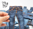 Western Jeans for Blythe/Azone/ Licca/Doll MJA36