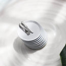 1:12 Dollhouse Miniature 4 PC White Plate D236