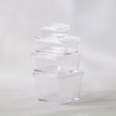 1:12 Dollhouse Miniature Rectangle Food Container Set H100A