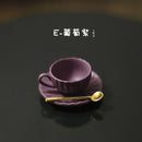 1:12 Dollhouse Miniature Coffe Cup Set with Spoon D231