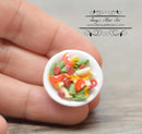 1:12 Dollhouse Miniature Pasta Salad in Bowl BD F239