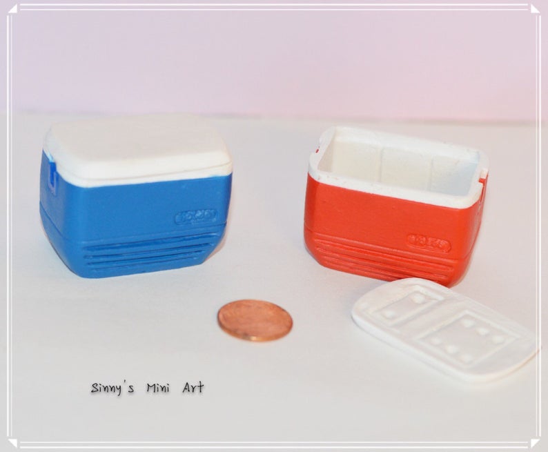 1/12 Scale YETI Cooler SCX10 1:12 Icechest Mini Solid Colors -  Hong  Kong