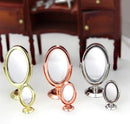 1:12 Dollhouse Miniature Oval Mirror / Decorative Hanging Mirror B142