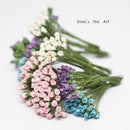 1:12 Dollhouse Miniature 4 mm 24 PC Rosebuds /Flowers DI 1