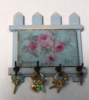 1:12 Dollhouse Miniature Country Fence Key Holder DIY DI DF128