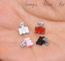 4 PC 1:12 Dollhouse Miniature Binder Clips/ Miniature Office Supply A18