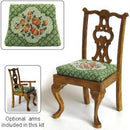 1:12 Barbara (green) Dollhouse Needlepoint Dining Chair Kit JGD 1214