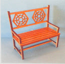 1:12 Dollhouse Miniature Patio Bench Kit/ Miniature Kit DI DF115