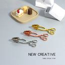 1:6 Dollhouse Miniature Metal Tongs / Miniature Cookware C143