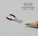 1:12 Dollhouse Miniature Red Pliers/Needle Nose Miniature Tool/ IM 0115-1