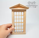 Clearance Sale 1:12 Dollhouse Miniature 12 Over 12 Victorian Window AM 2120A