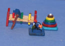1:12 Miniature Baby Toys kit/ Dollhouse Miniature Toy Miniature Kit DI TY102