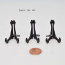 1:12 dollhouses Miniature Plate Stands Set of 3 B77