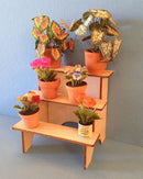 1:12 Dollhouse Miniature Blow Stair-Step Display Kit DI PT150