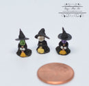 1:12 Dollhouse Miniature 3 Witches/ Miniature Halloween BD MF013