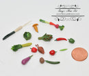 1:12 Dollhouse Miniature Assortment of Fresh Vegetables 16 Pieces BD P051