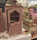 1:12 Dollhouse Miniature Romantic Country Style Cabinet Kit/ Dollhouse Cabinet PUP 710