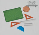 1:6 Dollhouse Miniature Drawing Ruler Set/DIY Dollhouse Miniatures A49