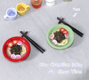 1:12 Dollhouse Miniature Japanese Ramen Noodle in Bowl w Chipsticks A146