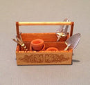 1:12 Dollhouse Miniature Gardening Tote with Tools/ Miniature Gardening DI DF119