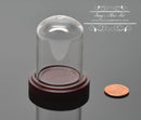 Dollhouse Miniature Medium Dome on Wooden Base BD SC21