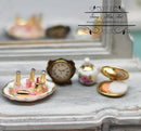 1:12 Dollhouse Miniature Perfume and Compact Set / Makeup RP 1.716/5