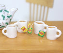 1:12 Dollhouse Miniature Tea Set D126