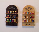 1:12 Dollhouse Miniature Thread Spool Wall Rack Kit DI FS513