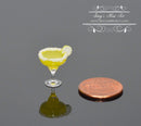 1:12 Dollhouse Miniature Margarita with Salt and Slide Lime BD F318