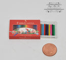 1:6 Dollhouse Miniature Artist Pastels Set/ Miniature Painting B132