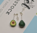 Miniature Avocado Earrings/ Jewelry Set of CNXP 5
