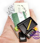 1:6 Dollhouse Miniature Artist Chinese Writing Set/ Miniature Painting H2-A