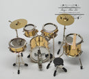 1:12 Dollhouse Miniature Drum Set/ Miniature Instrument E50