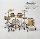 1:12 Dollhouse Miniature Drum Set/ Miniature Instrument E50