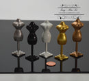 1:12 Dollhouse Miniature Metal Mannequin D202