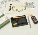 1:6 Dollhouse Miniature Artist Chinese Writing Set/ Miniature Painting H2-A