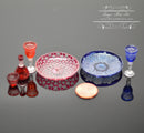 1:6 Dollhouse Miniature Glass Set H20