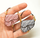 Miniature Doll Saddle Handbag/ Doll Purse Miniature luxury Bag MJ C69