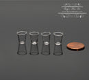 1:12 Miniature Glass Four PC B60-10