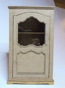 1:12 Dollhouse Miniature Romantic Country Style Cabinet Kit/ Dollhouse Cabinet PUP 710