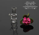 1:12 Miniature Pink Geranium in Pipe Vase BD R531