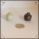 1:12 Dollhouse Miniature Ceramic Vase/Jar B155 B156