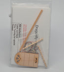 1:12 Dollhouse Miniature Thread Spool Wall Rack Kit DI FS513